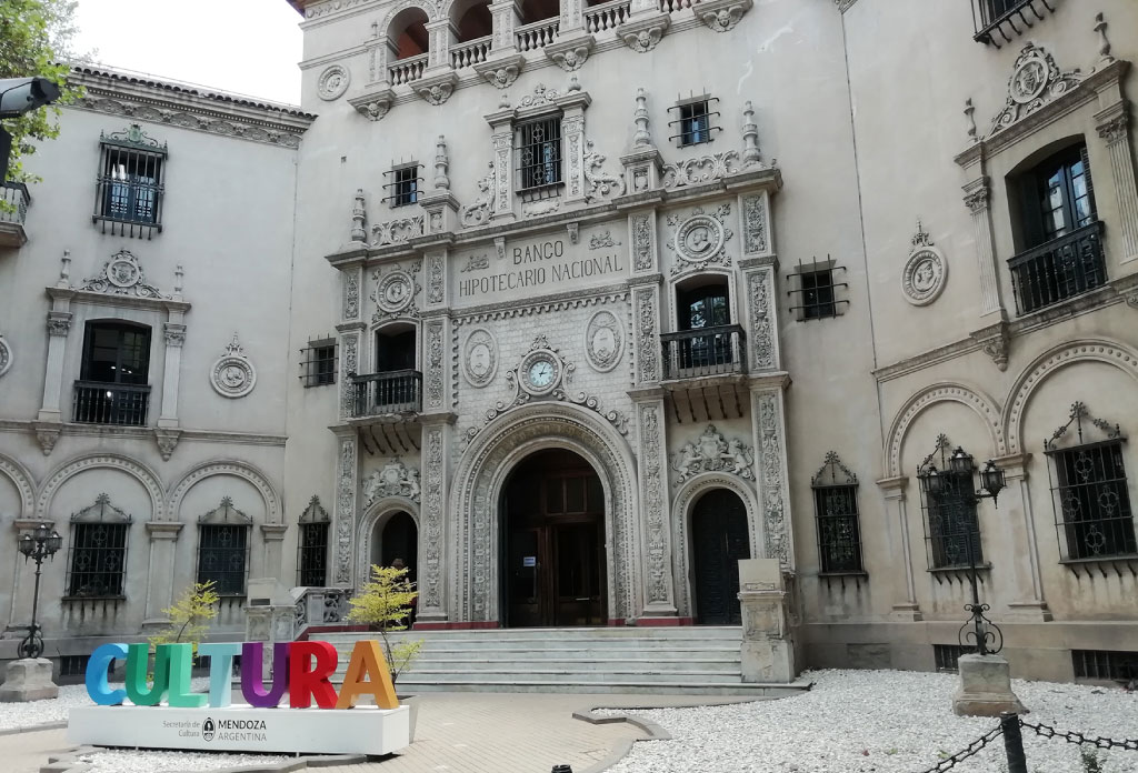 bâtiment du secrétariat à la culture à Mendoza capital