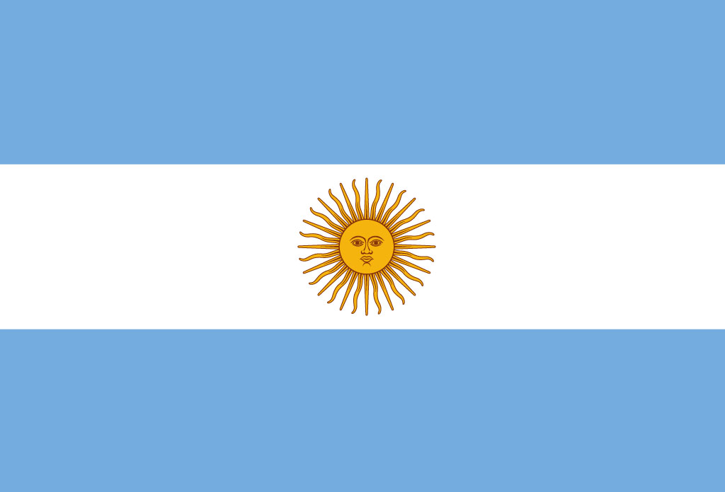 Dessin du drapeau argentin