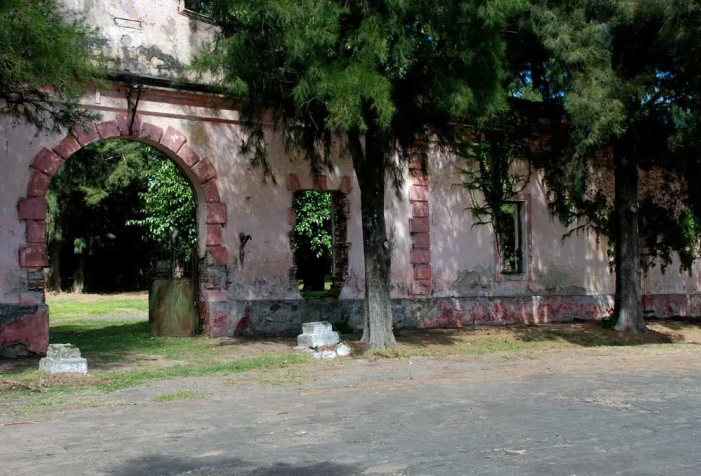Les vestiges de l'ancienne prison de l'île Martín García